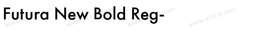 Futura New Bold Reg字体转换 Futura New Bold Reg字体转换